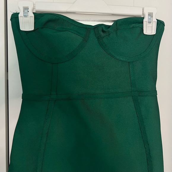 PLT Green Bandage Dress - Picture 10 of 12